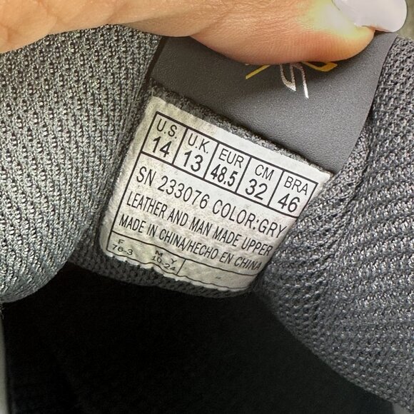 Skechers Vertex Men's size 14 Grey Multicolored Comfort Running Shoes - Picture 8 of 8